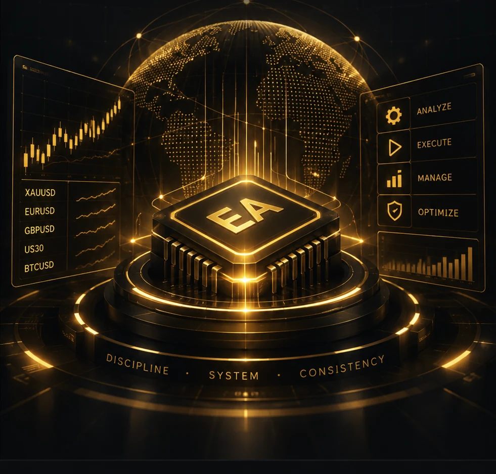 PlusMaker Expert Advisor automated execution environment